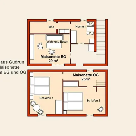 Stranddistel, Haus Gudrun Whg 8 *
